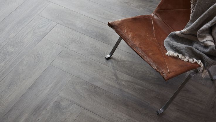 Elegant Dark Grey - Vinyl Planks floor