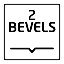 2 bevels