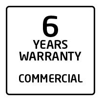 6 commercial warranty