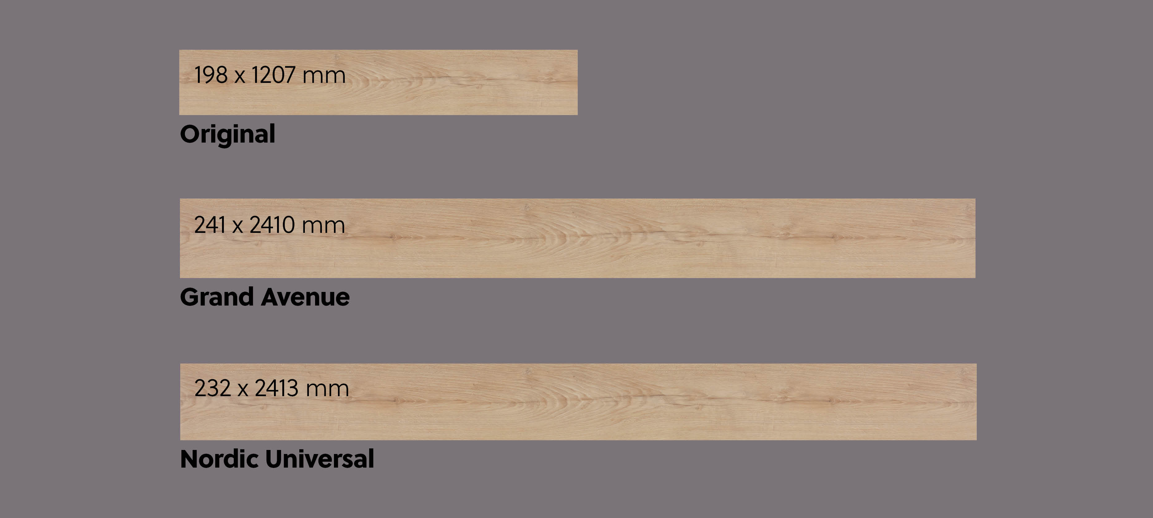 all planks sizes high pressure floors