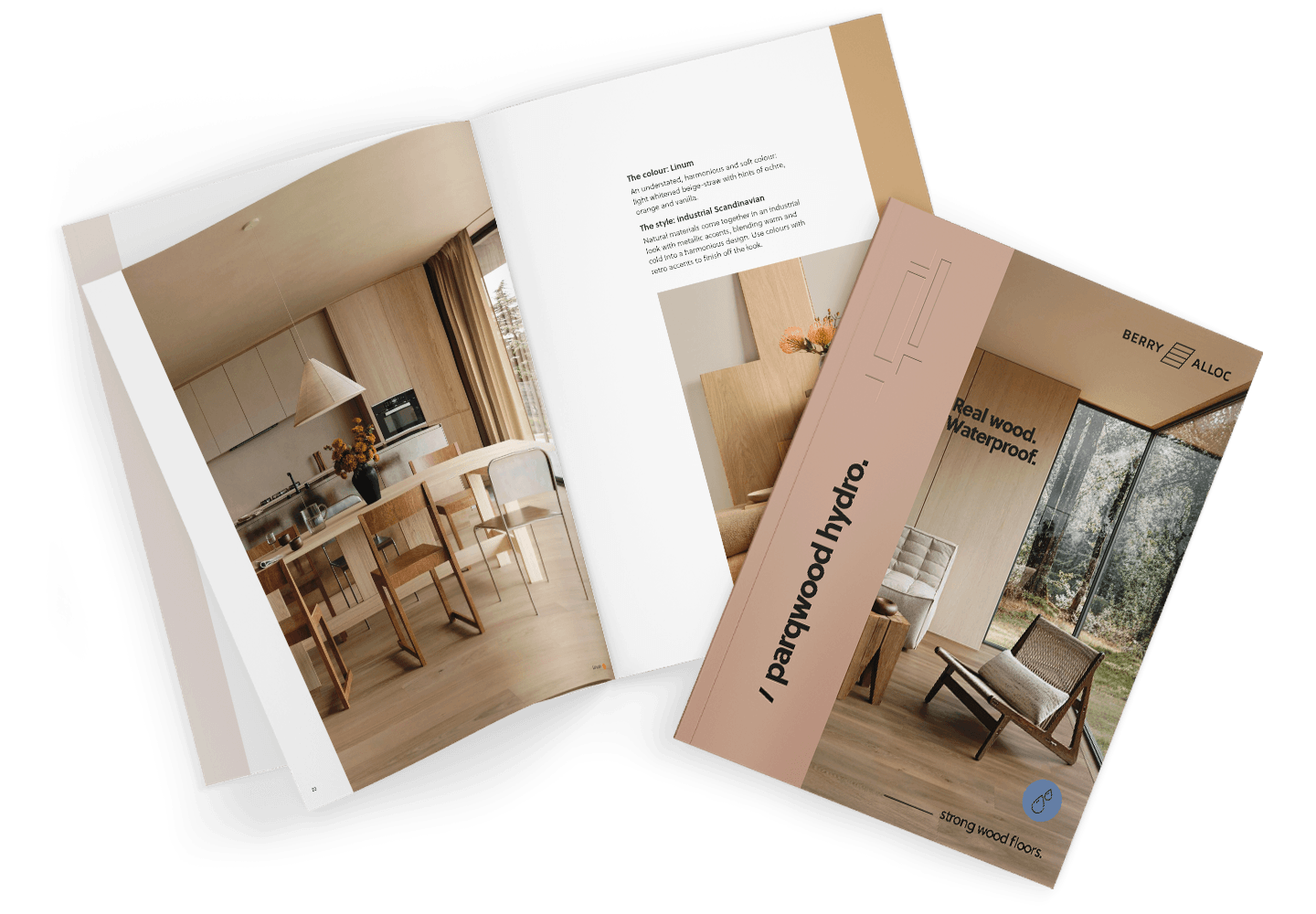 mock up brochure parqwood hydro